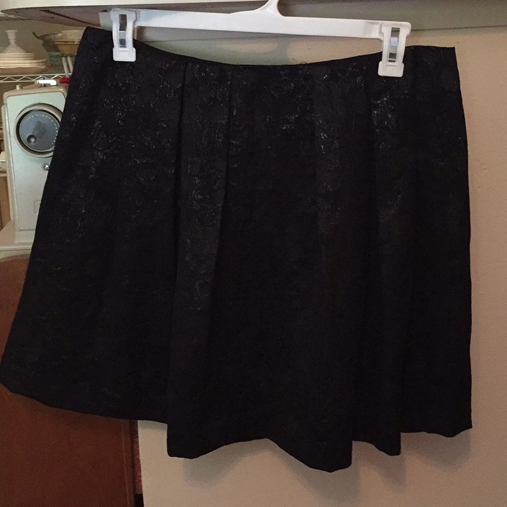 DNKY pleated skirt with shimmer